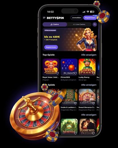 BettySpin Casino Mobile